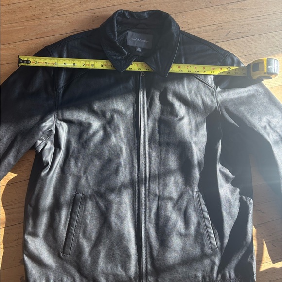 Croft & Barrow Black Leather Jacket - Picture 5 of 5